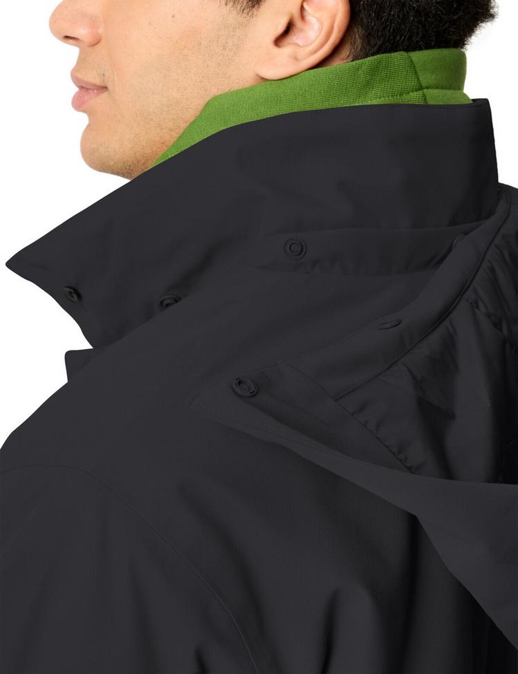 VAUDE VAUDE Men's Coreway Padded Trenchcoat Outdoorjacke Herren - black - 1 | SportScheck