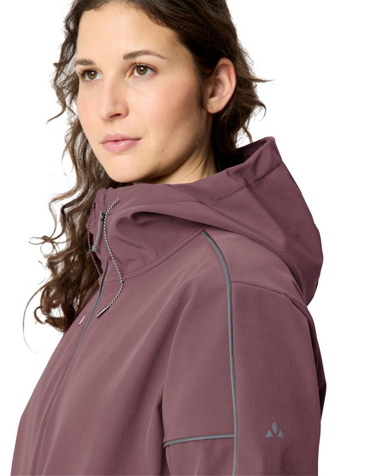 VAUDE VAUDE Women's Cyclist Softshell Jacket Fahrradjacke Damen - ruby dusk - 1 | SportScheck