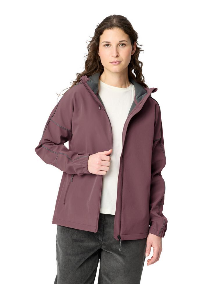 VAUDE VAUDE Women's Cyclist Softshell Jacket Fahrradjacke Damen - ruby dusk - 2 | SportScheck