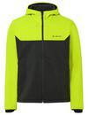 VAUDE Men's Qimsa Hooded Softshell Jacket II Fahrradjacke Herren - neon yellow