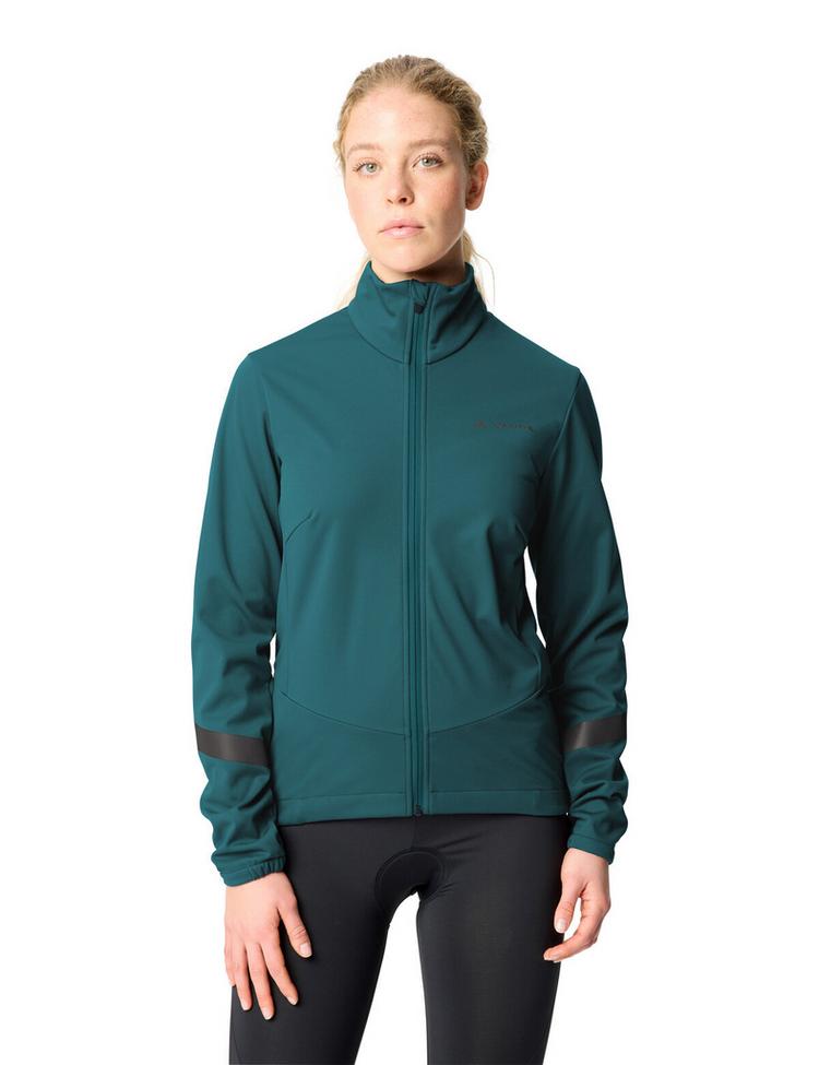 VAUDE VAUDE Women's Matera Softshell Jacket III Fahrradjacke Damen - dark fjord green - 0 | SportScheck