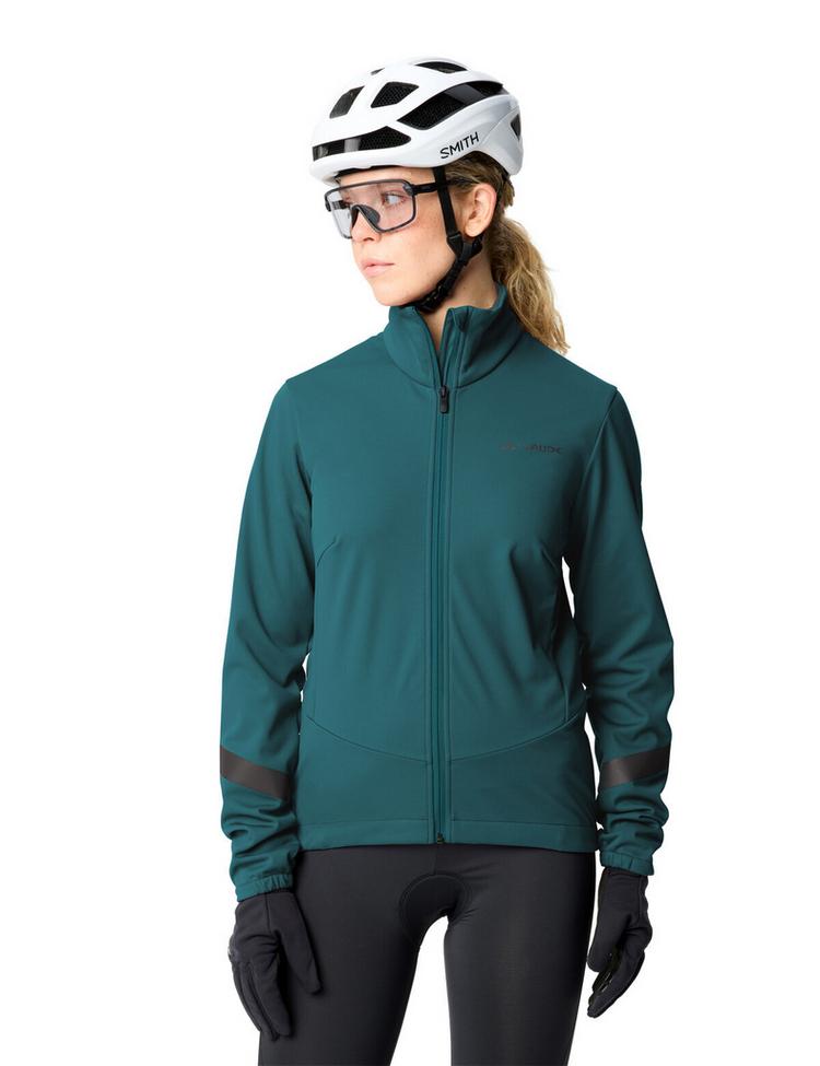 VAUDE VAUDE Women's Matera Softshell Jacket III Fahrradjacke Damen - dark fjord green - 2 | SportScheck