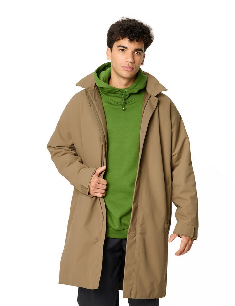 VAUDE VAUDE Men's Coreway Padded Trenchcoat Outdoorjacke Herren - oat - 2 | SportScheck
