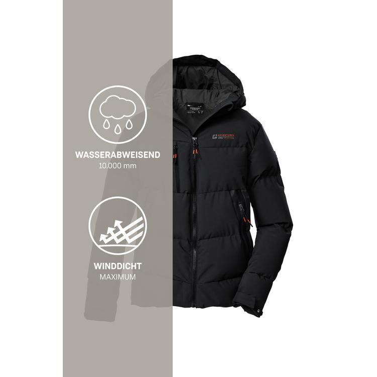KILLTEC KILLTEC KOW 239 BYS QLTD JCKT Softshelljacke Kinder - Schwarz01111 - 4 | SportScheck