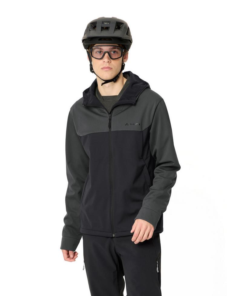 VAUDE VAUDE Men's Qimsa Hooded Softshell Jacket II Fahrradjacke Herren - graphite - 2 | SportScheck