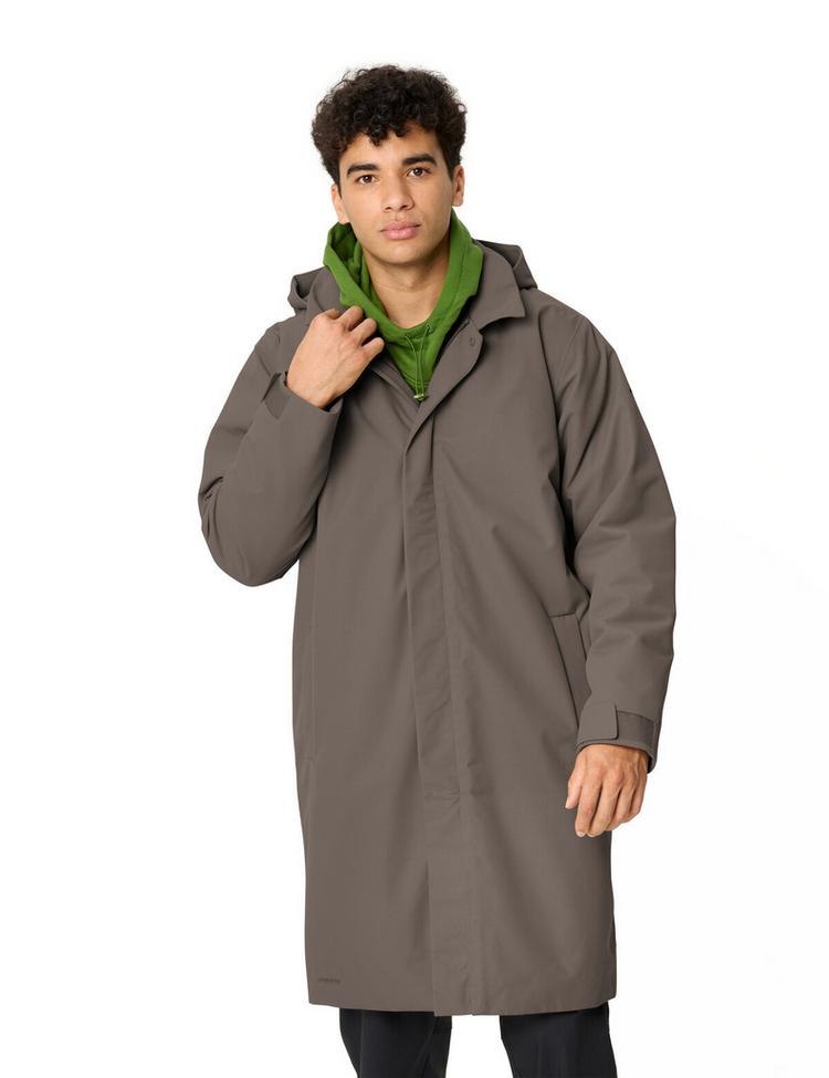 VAUDE VAUDE Men's Coreway Padded Trenchcoat Outdoorjacke Herren - deer brown - 0 | SportScheck