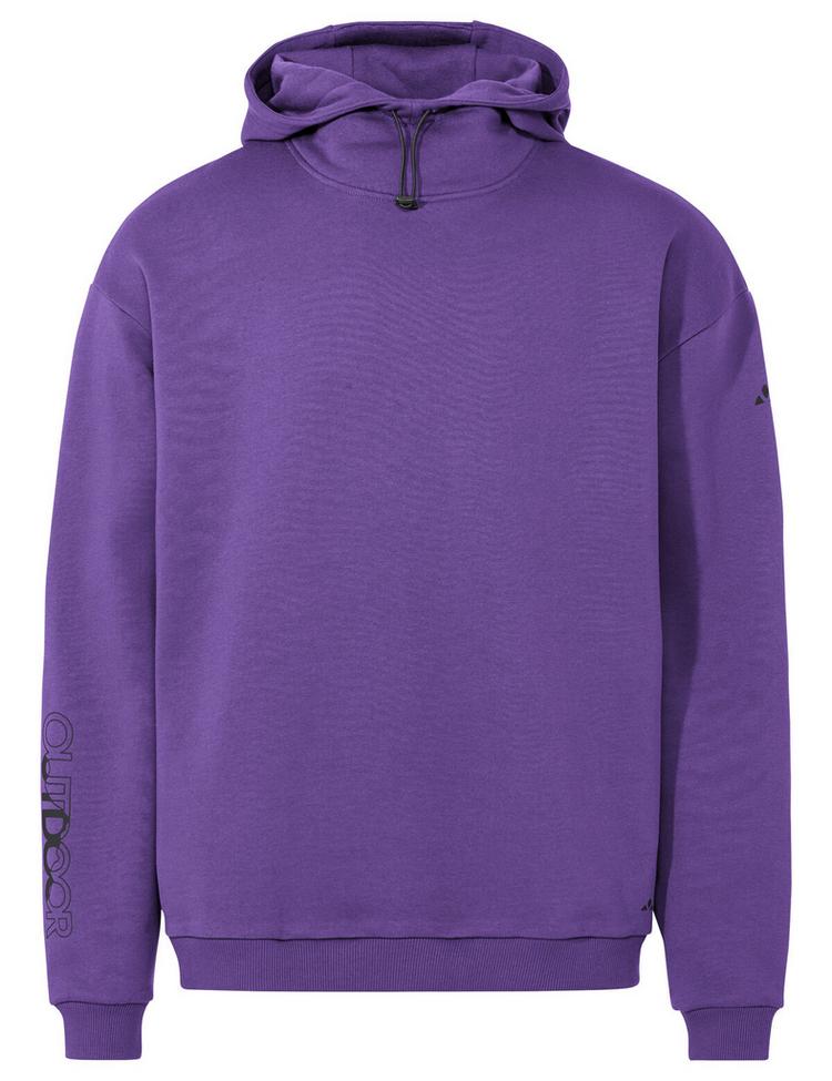 VAUDE VAUDE Men's Mineo Hoody Sweatshirt Herren - deep plum - 0 | SportScheck