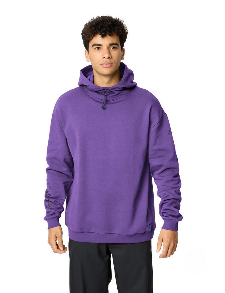 VAUDE VAUDE Men's Mineo Hoody Sweatshirt Herren - deep plum - 0 | SportScheck