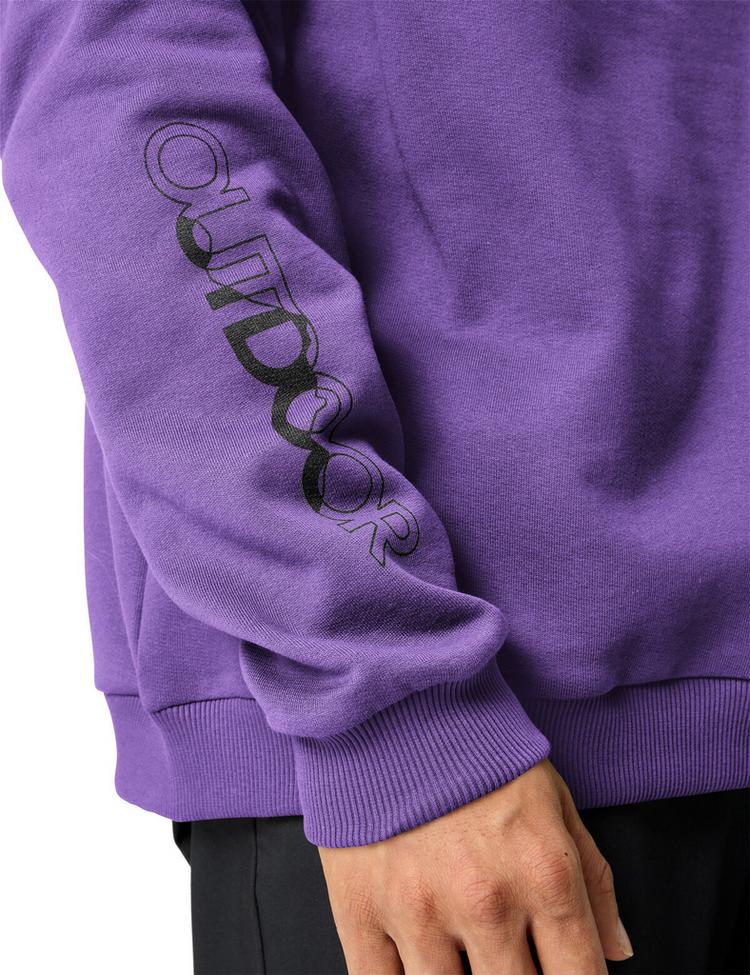 VAUDE VAUDE Men's Mineo Hoody Sweatshirt Herren - deep plum - 0 | SportScheck