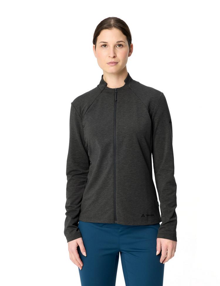 VAUDE VAUDE Women's Wintry FZ LS-Shirt Trikot Damen - graphite - 0 | SportScheck