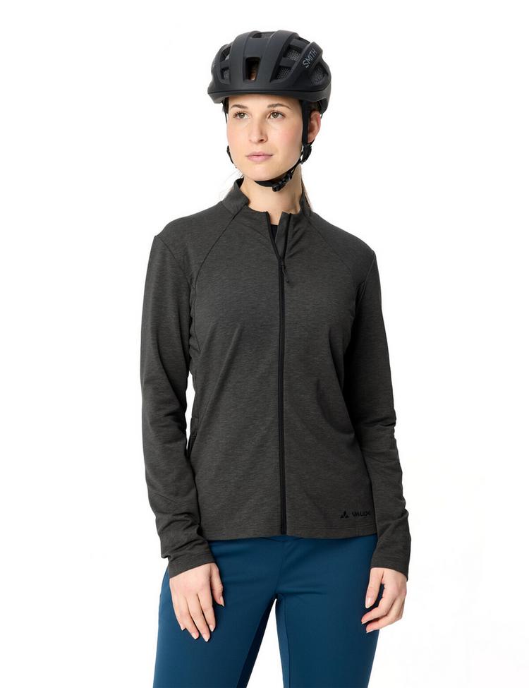 VAUDE VAUDE Women's Wintry FZ LS-Shirt Trikot Damen - graphite - 2 | SportScheck