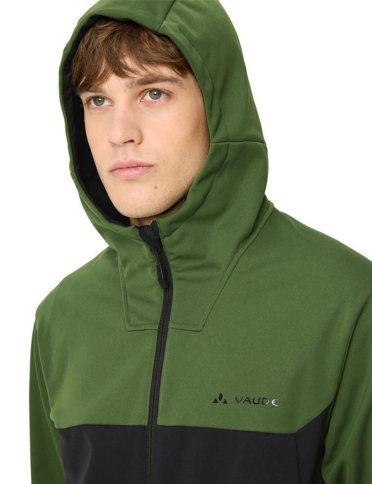 VAUDE VAUDE Men's Qimsa Hooded Softshell Jacket II Fahrradjacke Herren - thyme - 1 | SportScheck