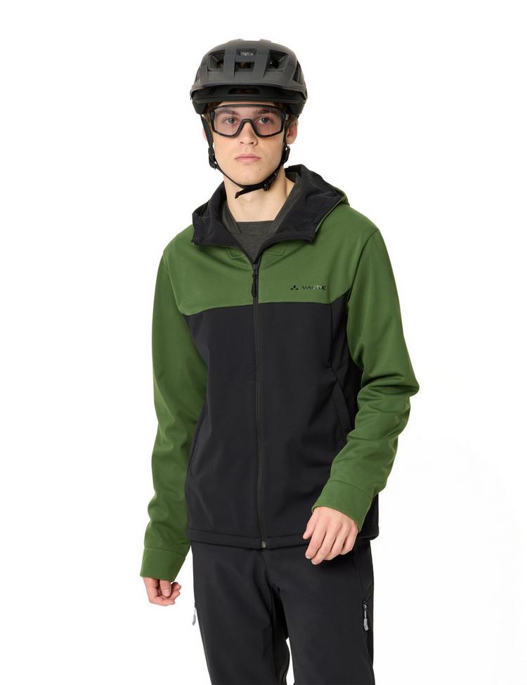 VAUDE VAUDE Men's Qimsa Hooded Softshell Jacket II Fahrradjacke Herren - thyme - 2 | SportScheck