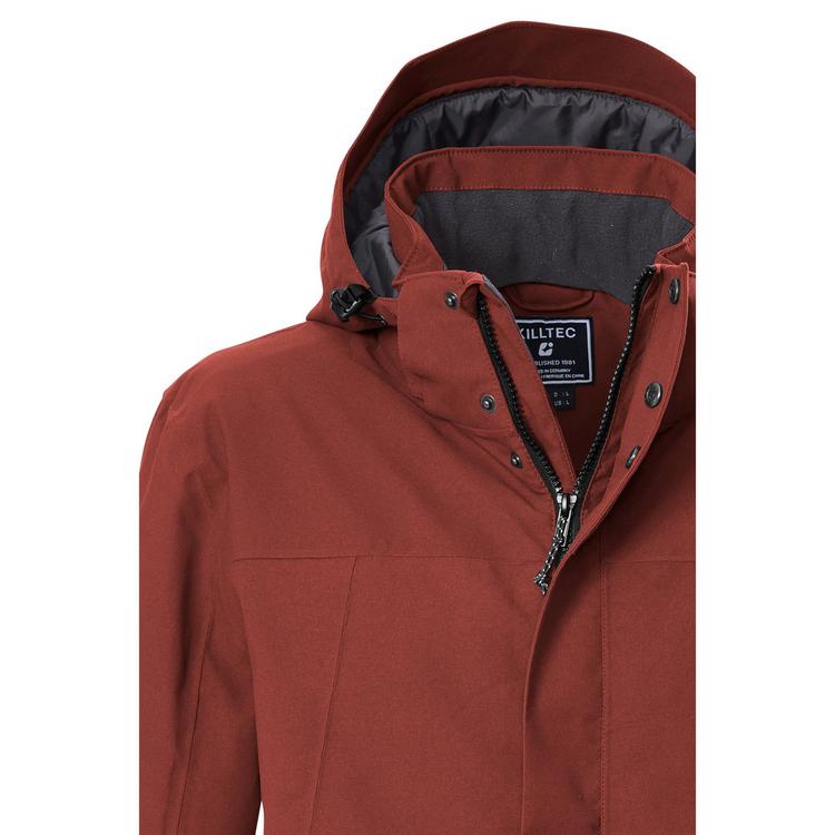 KILLTEC KILLTEC Funktionsjacke mit abzippbarer Kapuze Funktionsjacke Herren - Rot - 1 | SportScheck
