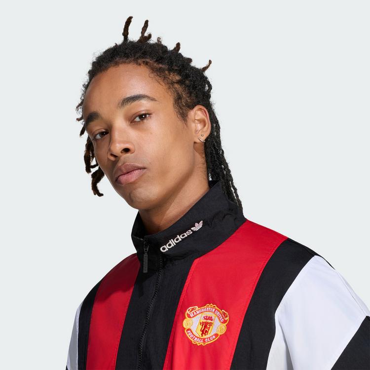 adidas adidas Manchester United EQT Track Top Trainingsjacke Herren - Black - 1 | SportScheck