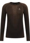Odlo PERFORMANCE WARM BLACKCOMB Funktionsshirt Herren - fudge(30910)