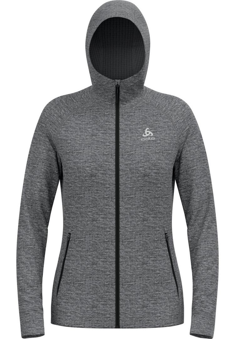 Odlo Odlo Tencia Kapuzenjacke Funktionsshirt Damen - dark grey melange(10734) - 0 | SportScheck