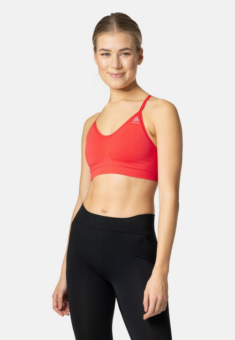 Odlo Odlo SEAMLESS SOFT BH Damen - cayenne - grey melange(30846) - 1 | SportScheck