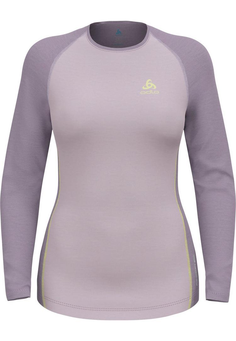 Odlo Odlo NATURAL PERFORMANCE PW 150 Funktionsshirt Damen - misty lilac - gray ridge melange(21114) - 0 | SportScheck