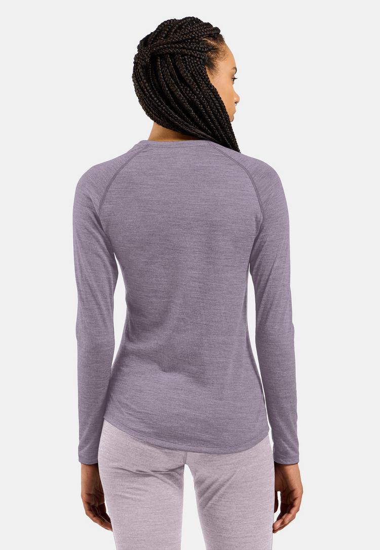 Odlo Odlo NATURAL PERFORMANCE PW 150 Funktionsshirt Damen - misty lilac - gray ridge melange(21114) - 1 | SportScheck