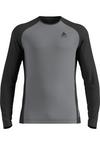 Odlo NATURAL PERFORMANCE PW 150 Funktionsshirt Herren - grey melange - dark grey melange(10792)
