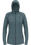 Odlo Tencia Kapuzenjacke Funktionsshirt Damen - provincial blue melange(21096)