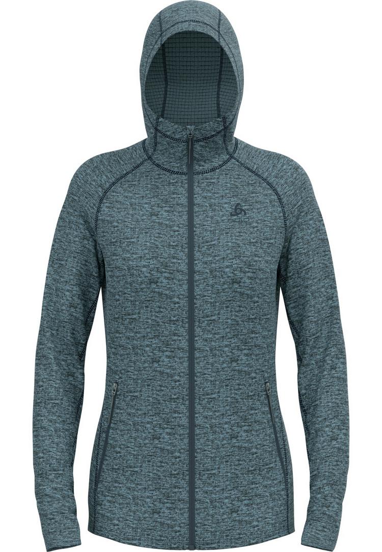 Odlo Odlo Tencia Kapuzenjacke Funktionsshirt Damen - provincial blue melange(21096) - 0 | SportScheck