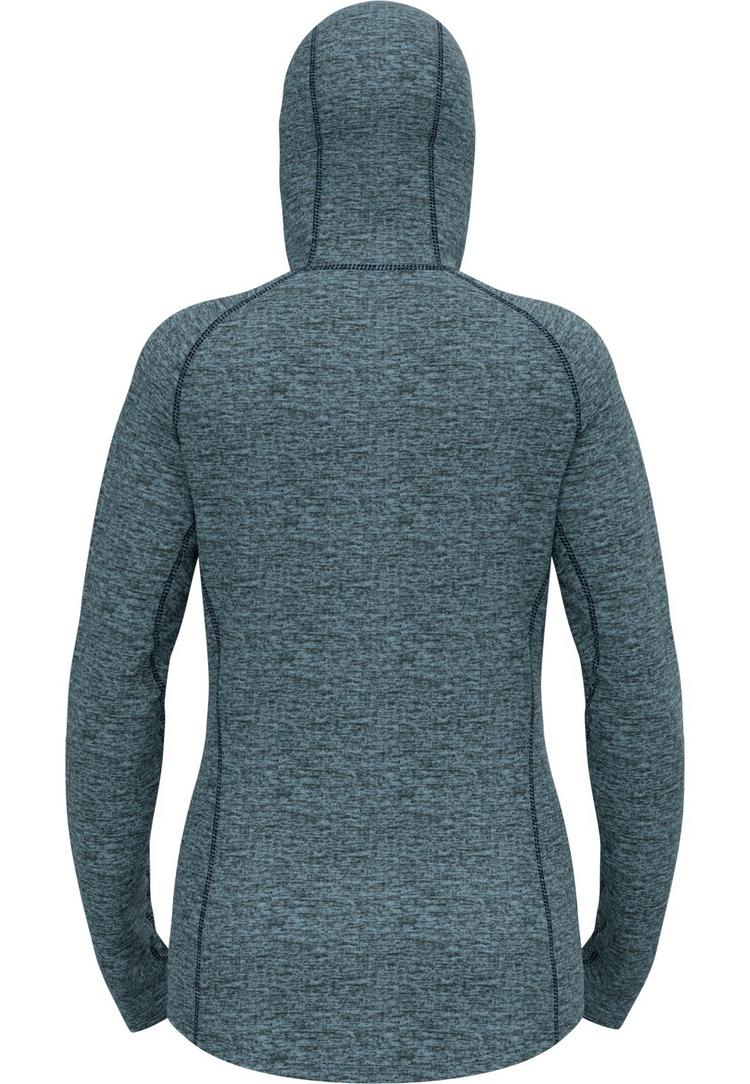 Odlo Odlo Tencia Kapuzenjacke Funktionsshirt Damen - provincial blue melange(21096) - 0 | SportScheck