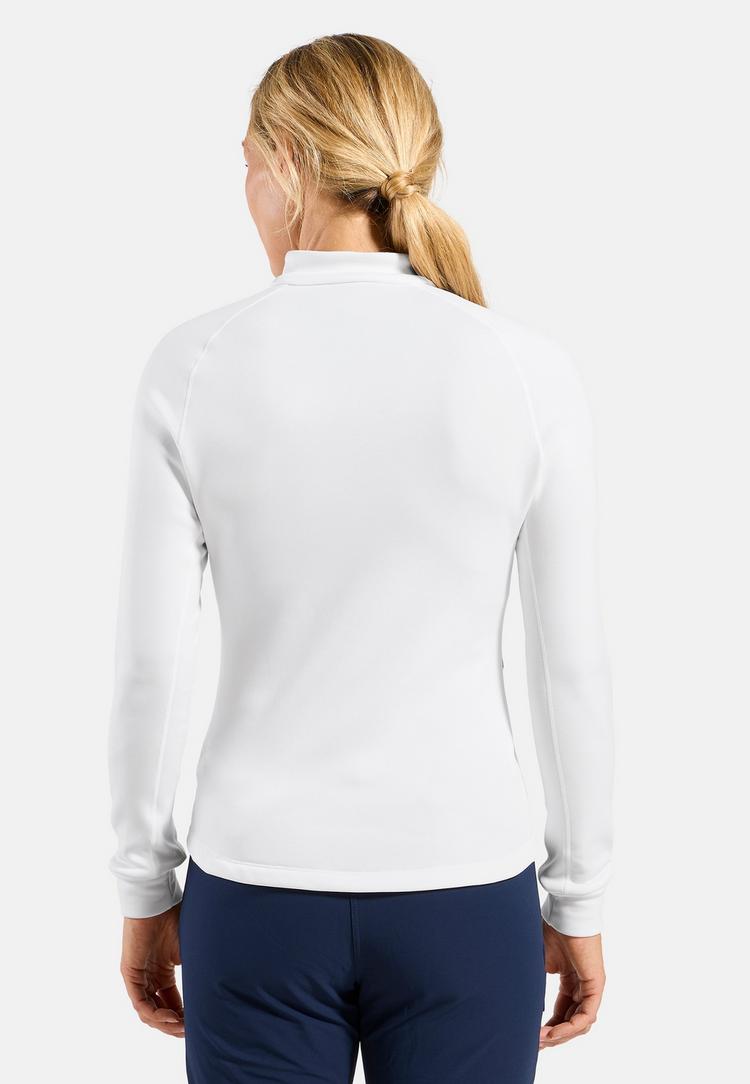 Odlo Odlo Berra Mid Layer Full-Zip Fleecejacke Damen - white(10000) - 1 | SportScheck