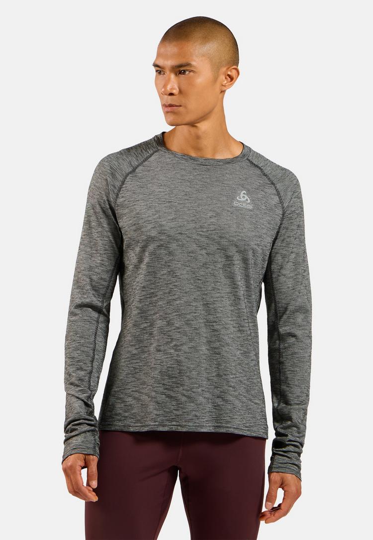 Odlo Odlo Laufshirt Herren - grey melange(15700) - 0 | SportScheck
