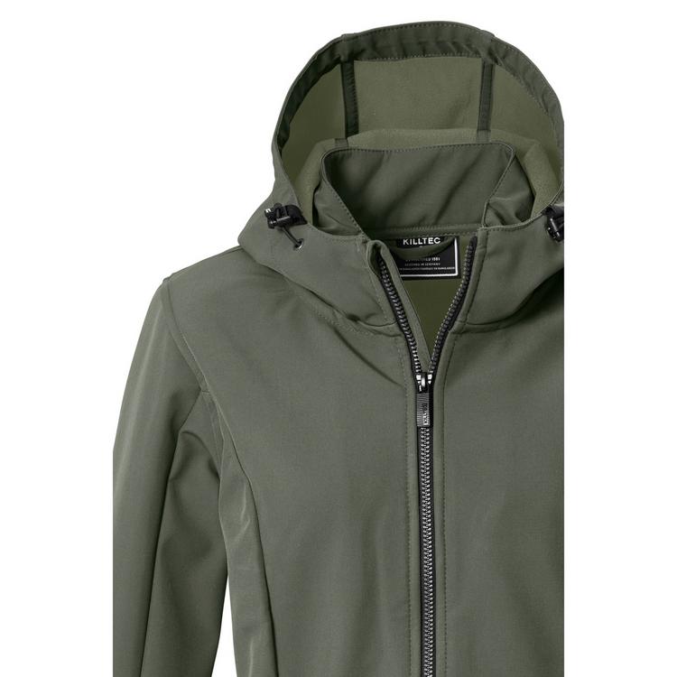 KILLTEC KILLTEC Softshell Parka mit Kapuze Funktionsmantel Damen - Gr&uuml;n2085 - 1 | SportScheck