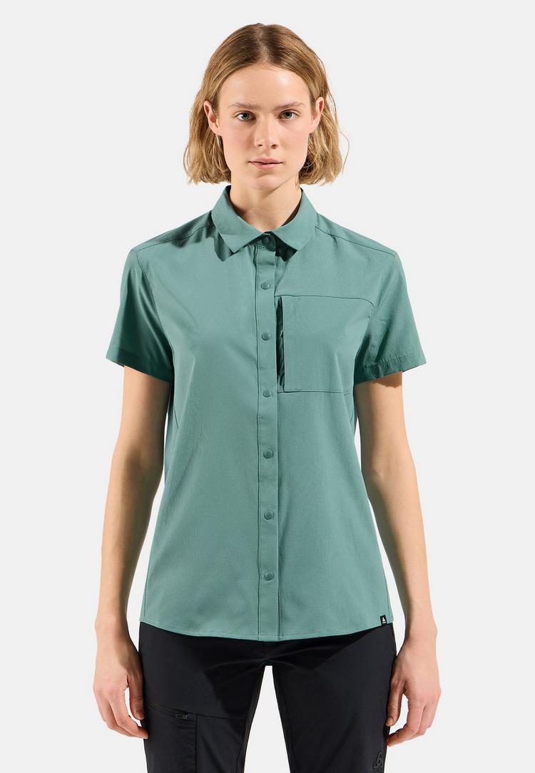Odlo Odlo Essentials Kurzarm-Wanderhemd Funktionsbluse Damen - arctic(40259) - 0 | SportScheck