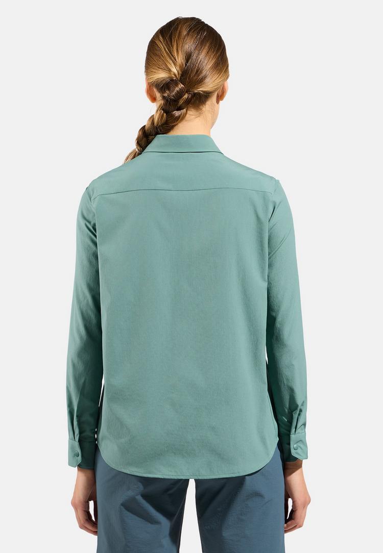 Odlo Odlo Essentials Langarm-Wanderhemd Funktionsbluse Damen - arctic(40259) - 1 | SportScheck