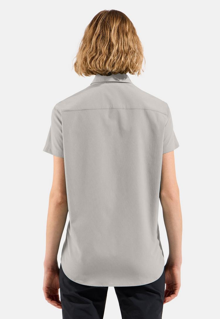 Odlo Odlo Essentials Kurzarm-Wanderhemd Funktionsbluse Damen - silver cloud(10697) - 1 | SportScheck