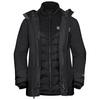 Jack Wolfskin FLOWLINE 3IN1 JKT W Skijacke Damen - black