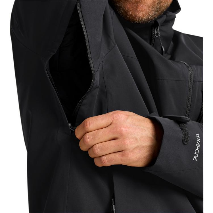 Jack Wolfskin Jack Wolfskin FLOWLINE 3IN1 JKT M Funktionsjacke Herren - black - 1 | SportScheck