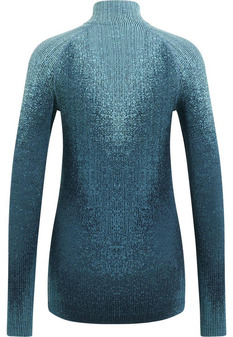 Odlo Odlo Blackcomb Base Layer Half Zip Funktionsshirt Damen - provincial blue(21090) - 0 | SportScheck