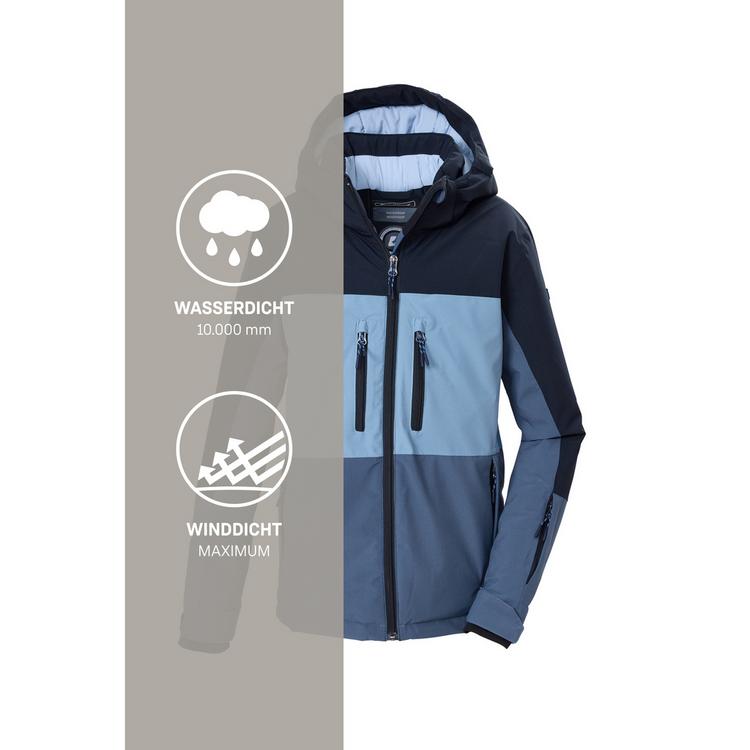 KILLTEC KILLTEC Funktionsjacke mit abnehmbarer Kapuze Softshelljacke Kinder - Schwarz01106 - 4 | SportScheck