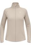 Odlo ZEROWEIGHT WARM HYBRID Laufjacke Damen - silver cloud(10697)