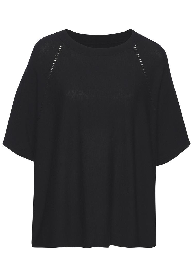 Vivance by Lascana Vivance by Lascana Kurzarmshirt T-Shirt Damen - schwarz - 0 | SportScheck