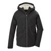 KILLTEC Funktionsjacke mit Kapuze Softshelljacke Kinder - Steingrau071
