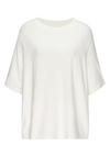 Vivance by Lascana Kurzarmshirt T-Shirt Damen - creme