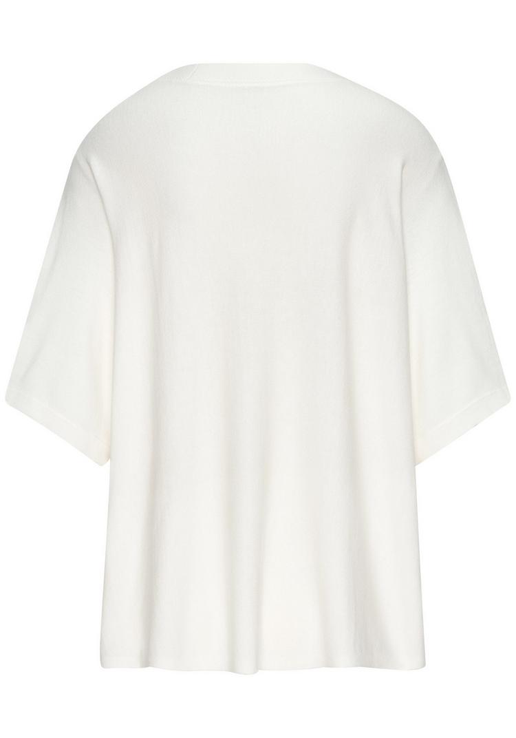 Vivance by Lascana Vivance by Lascana Kurzarmshirt T-Shirt Damen - creme - 0 | SportScheck