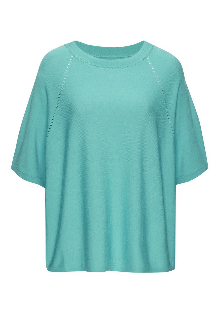 Vivance by Lascana Vivance by Lascana Kurzarmshirt T-Shirt Damen - t&uuml;rkis - 0 | SportScheck