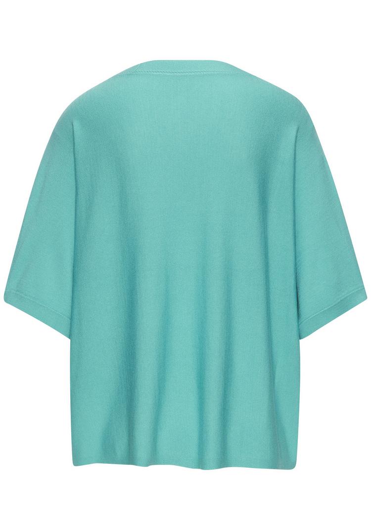 Vivance by Lascana Vivance by Lascana Kurzarmshirt T-Shirt Damen - t&uuml;rkis - 0 | SportScheck