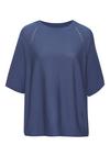 Vivance by Lascana Kurzarmshirt T-Shirt Damen - indigo