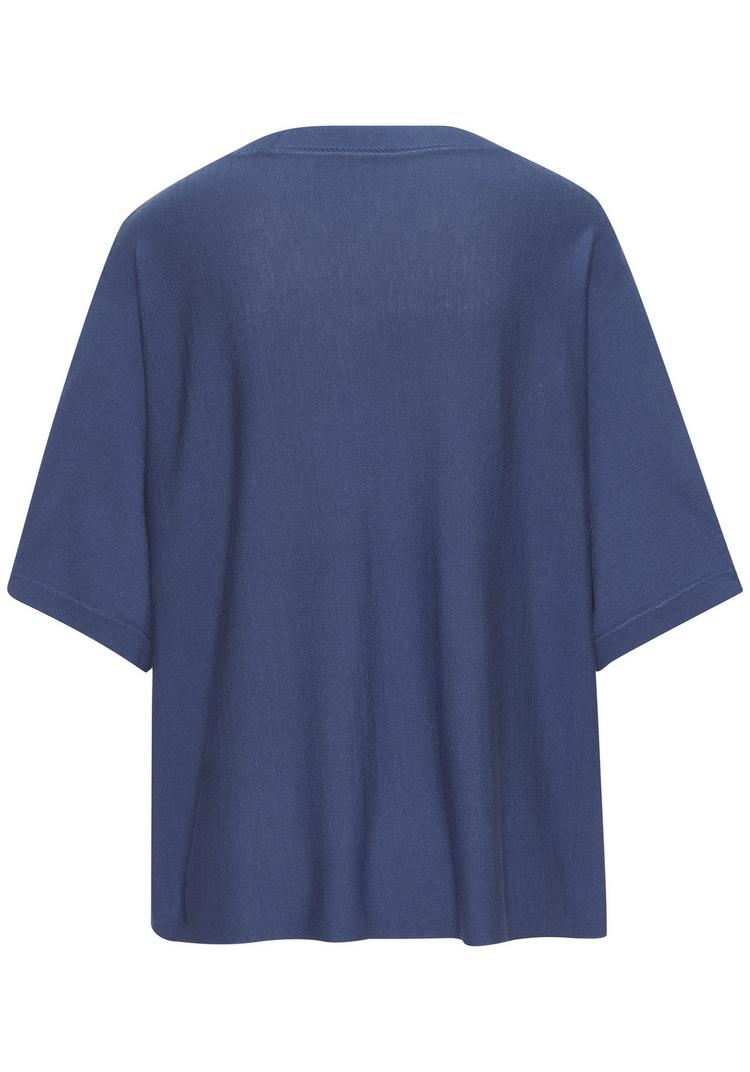 Vivance by Lascana Vivance by Lascana Kurzarmshirt T-Shirt Damen - indigo - 0 | SportScheck