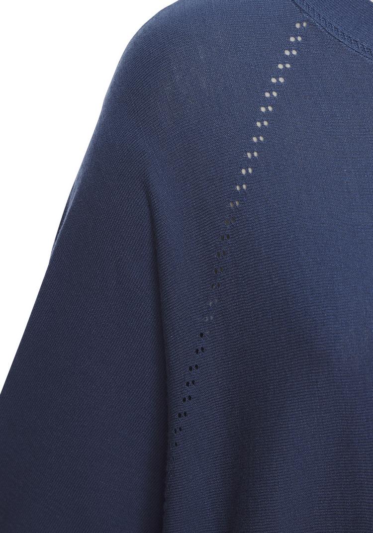 Vivance by Lascana Vivance by Lascana Kurzarmshirt T-Shirt Damen - indigo - 0 | SportScheck