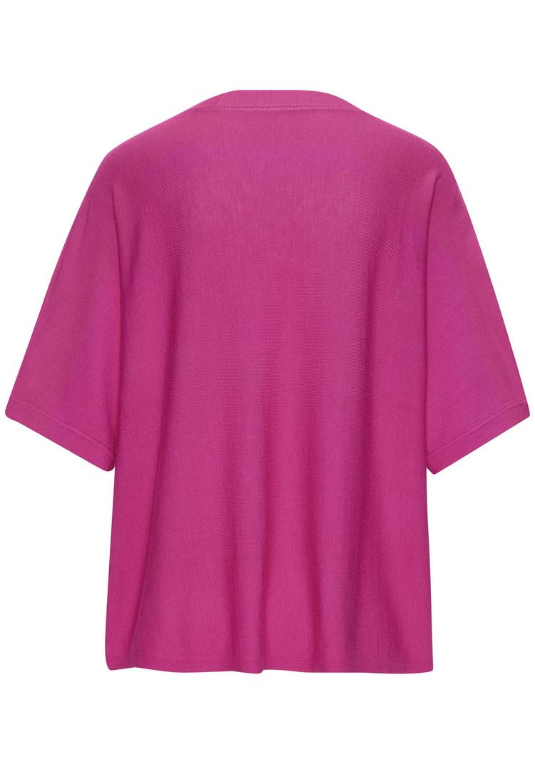 Vivance by Lascana Vivance by Lascana Kurzarmshirt T-Shirt Damen - fuchsia - 0 | SportScheck
