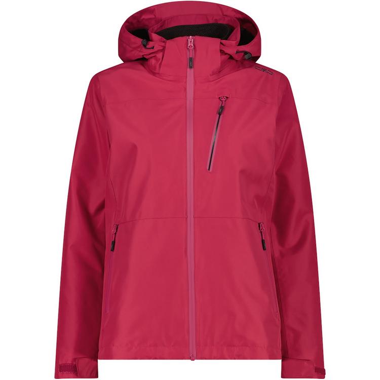 CMP CMP WOMAN JACKET ZIP HOOD DETACHBLE INN Funktionsjacke Damen - Dunkelrot421 - 0 | SportScheck
